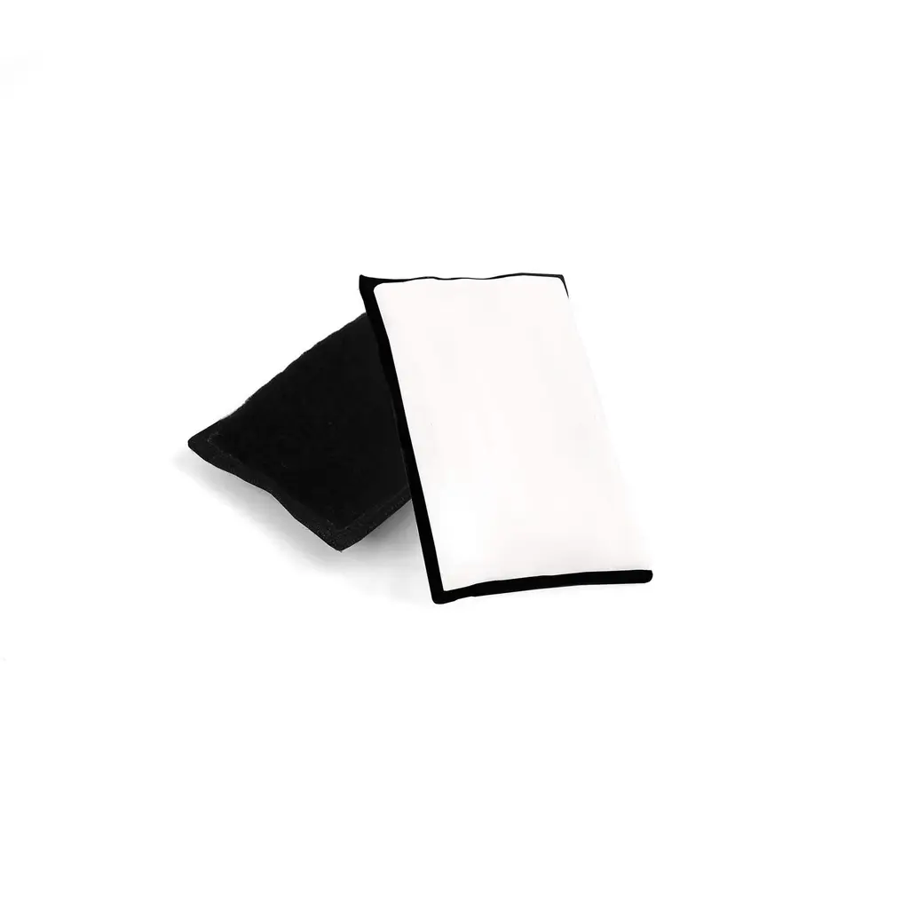 Interior Scrubbing Sponge-Due Bristle Side